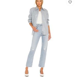 AGOLDE 90s pinch waist jeans Y2K style high rise straight leg